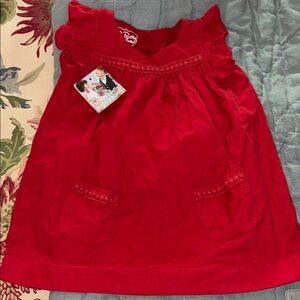 Red Ruffle Dress